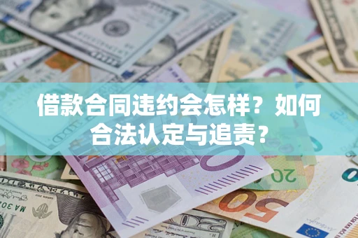 济南借款合同违约会怎样？如何合法认定与追责？